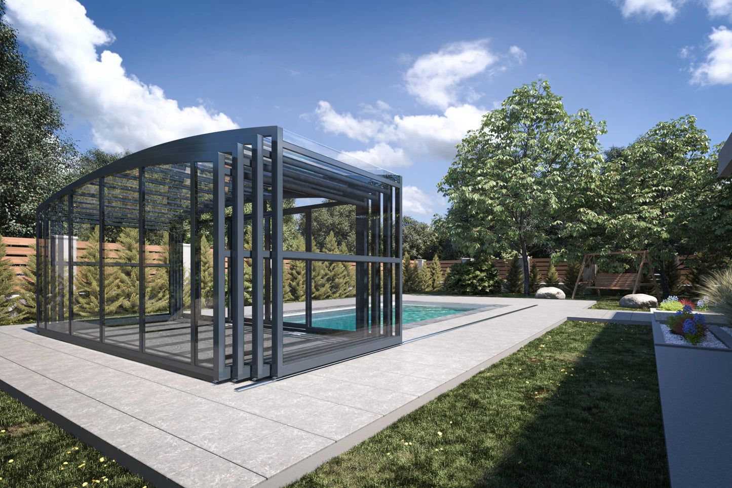 Abri piscine CHASIRMA
