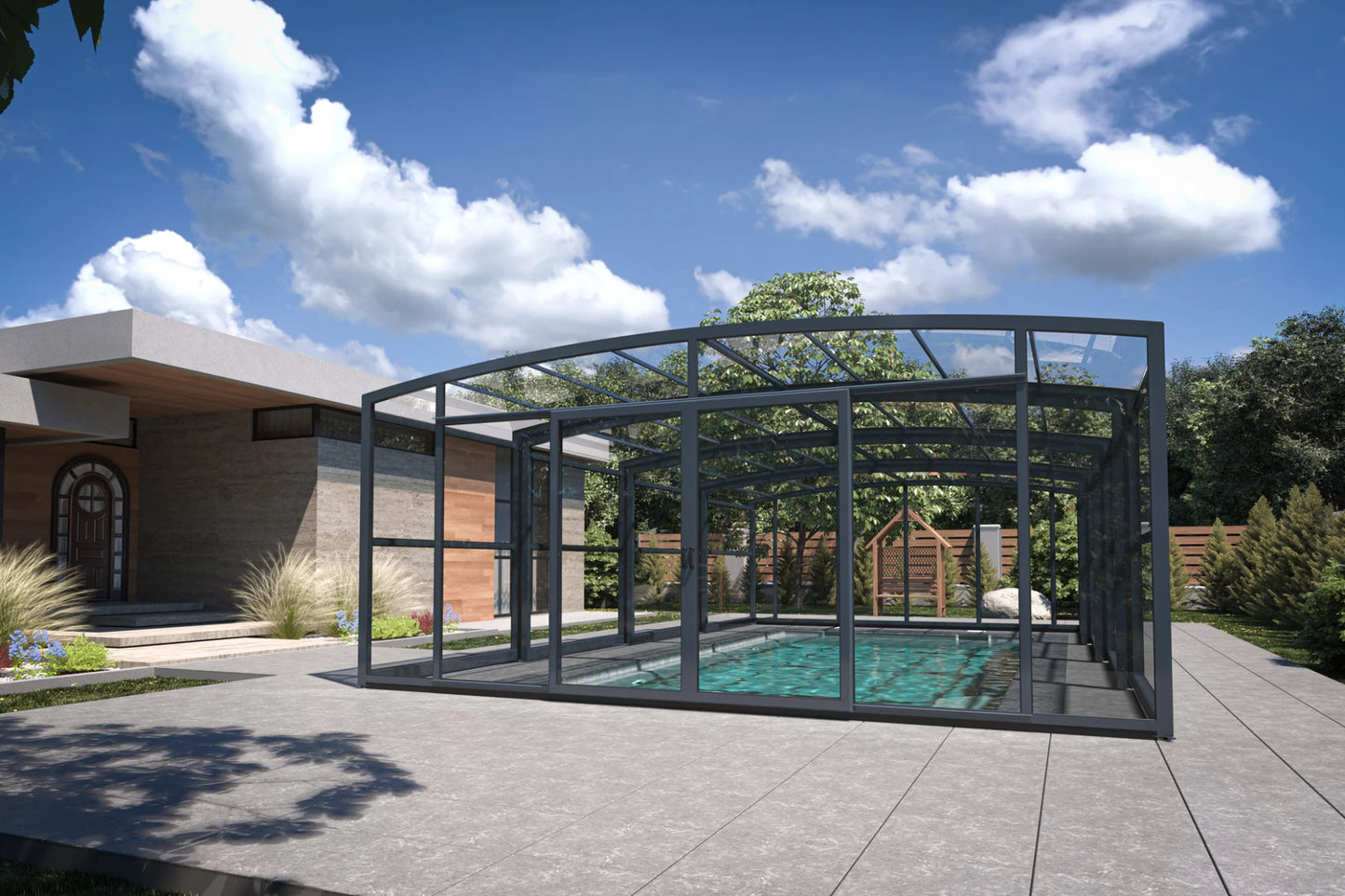 Abri piscine CHASIRMA