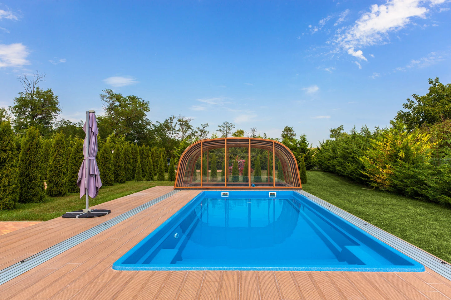 Abri piscine HARMONIE