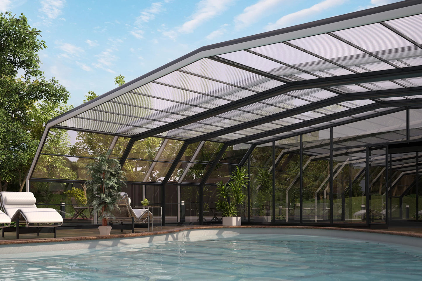 Abri piscine ORION 5