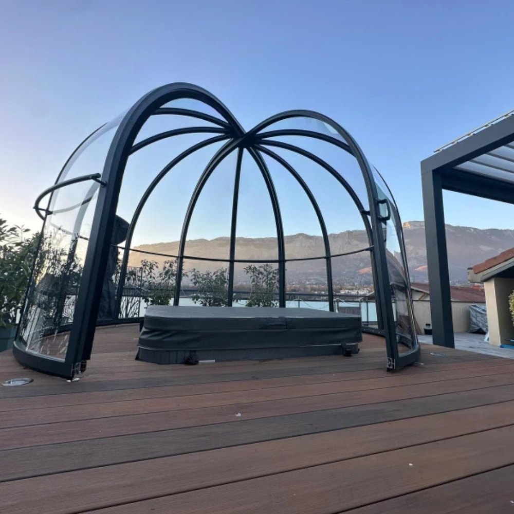 Abri piscine RONDO