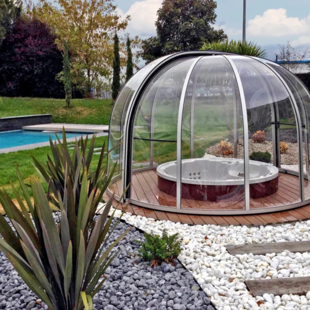 Abri piscine RONDO