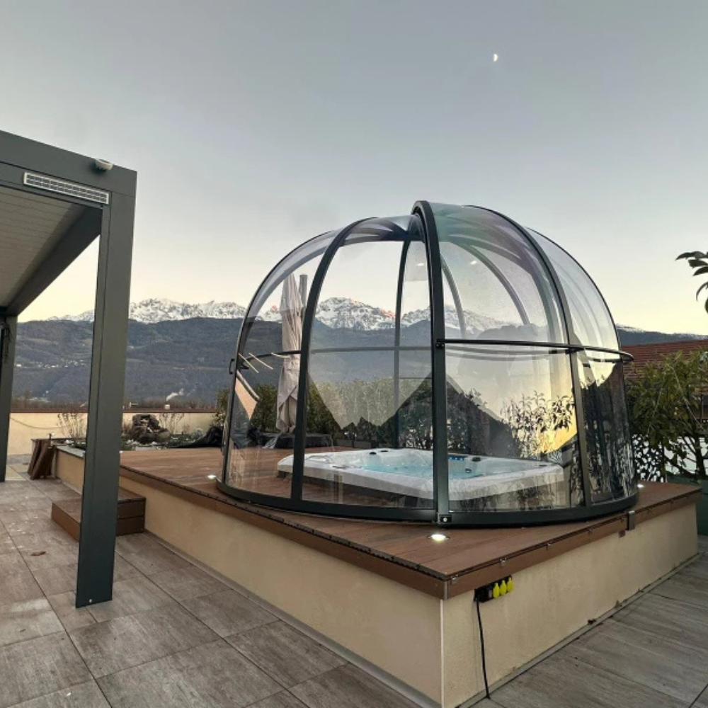 Abri piscine RONDO