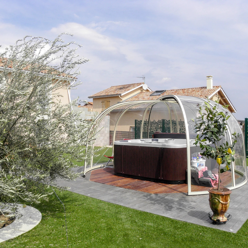 Abri piscine RONDO