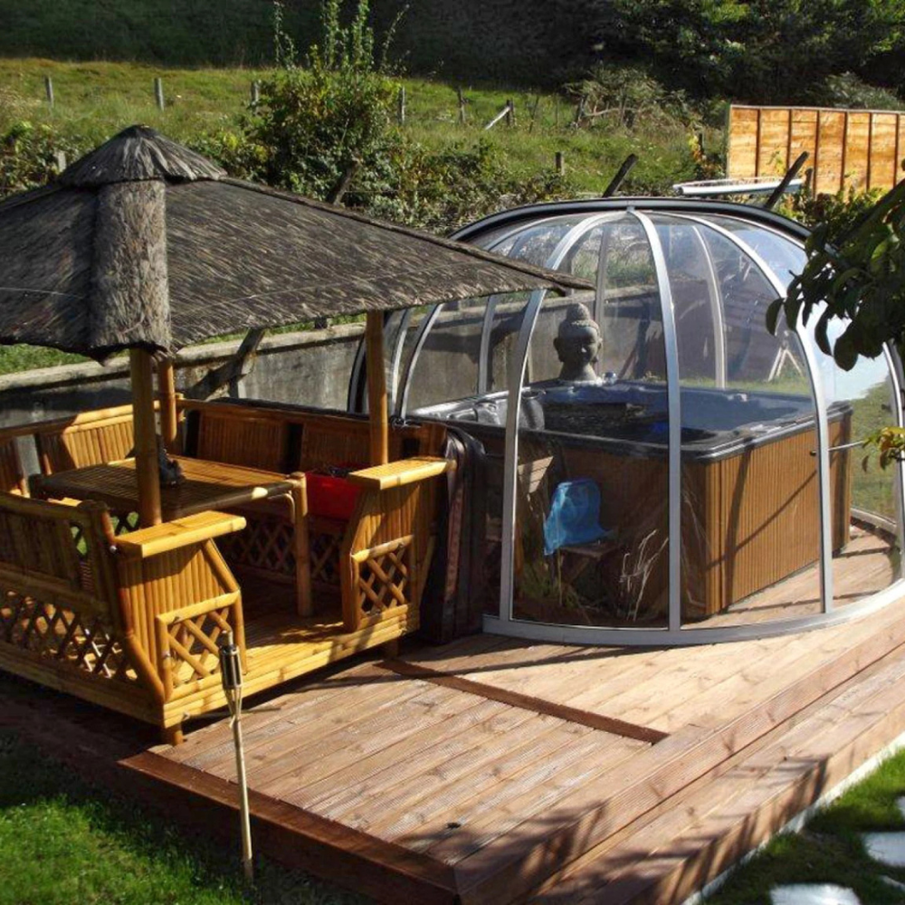 Abri piscine RONDO