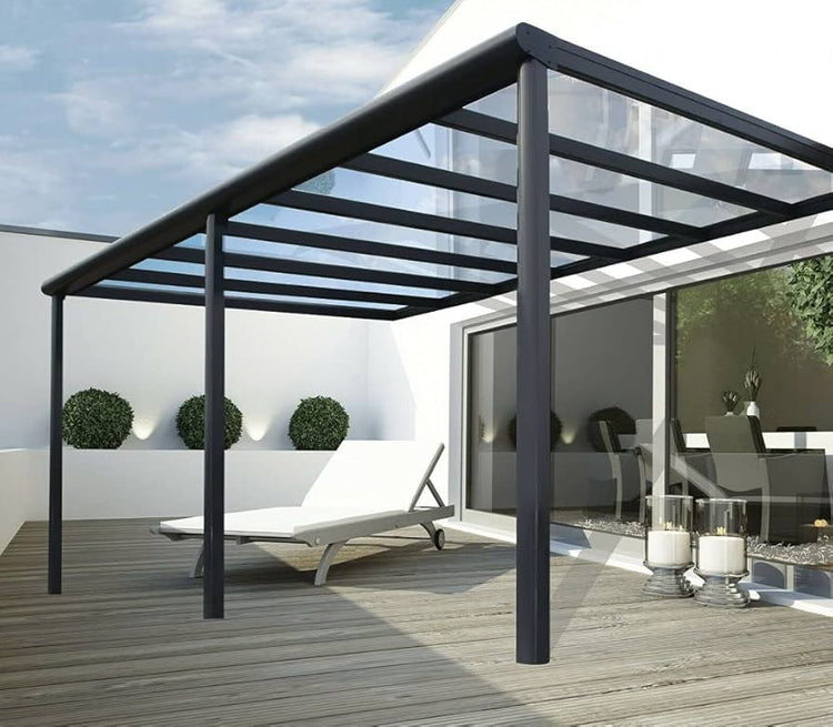 pergola grande portée en aluminium