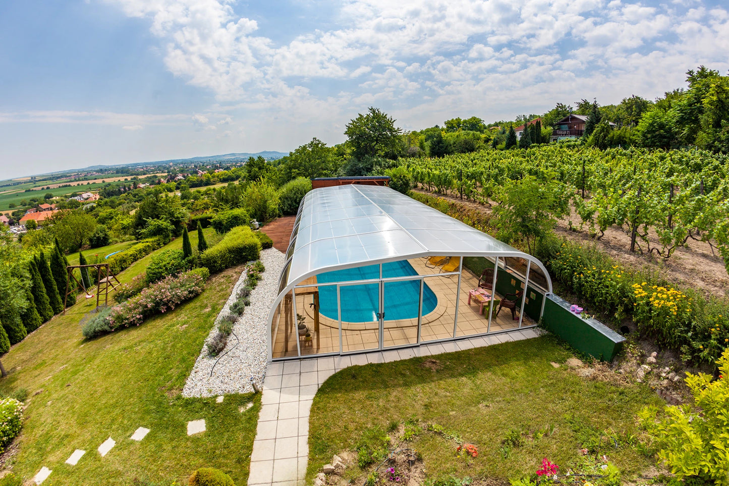 Abri piscine GALAXY