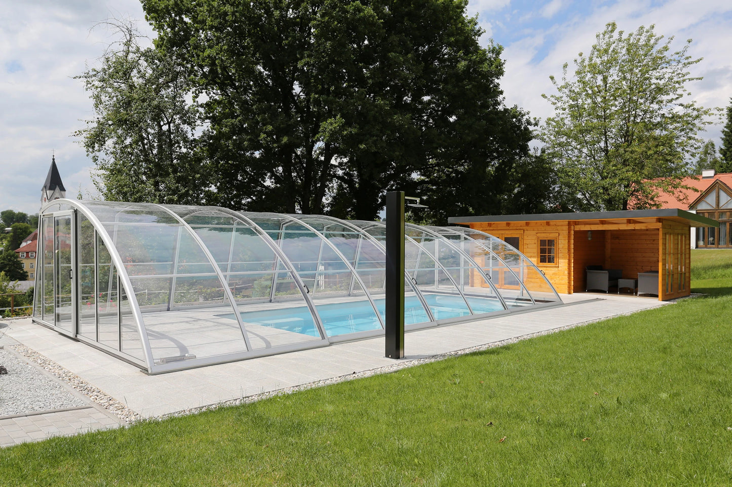 Abri piscine PRACTIC