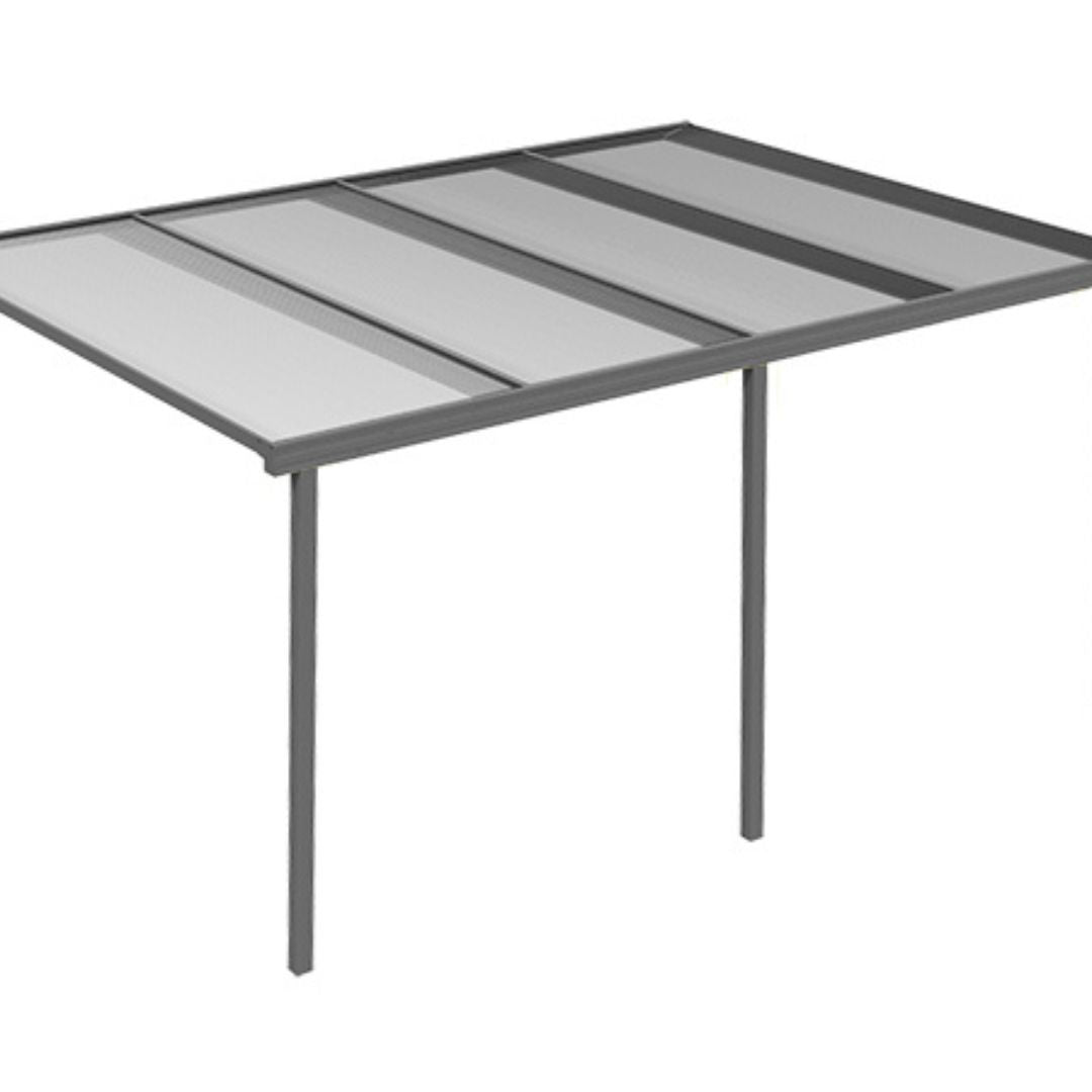 Pergola aluminium adossée