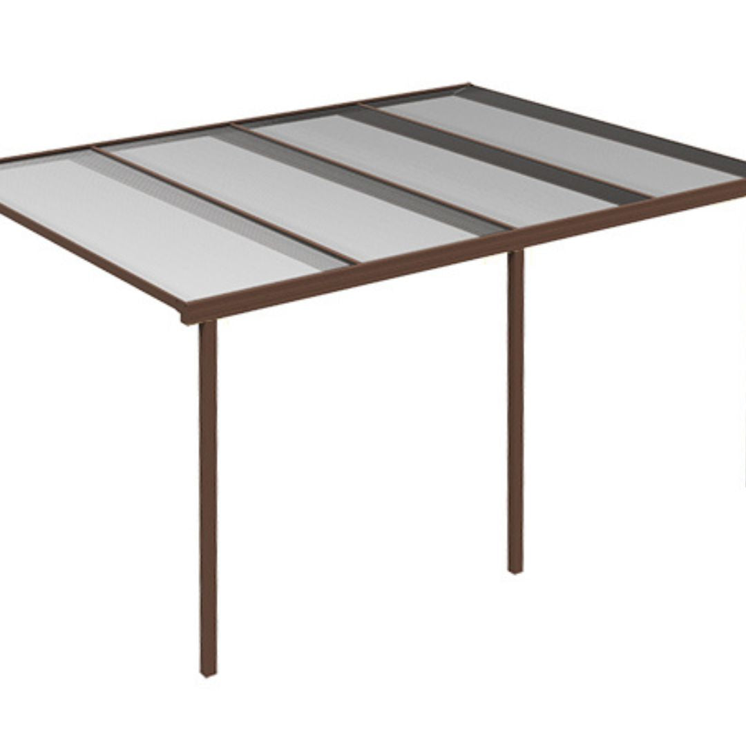 Pergola aluminium adossée