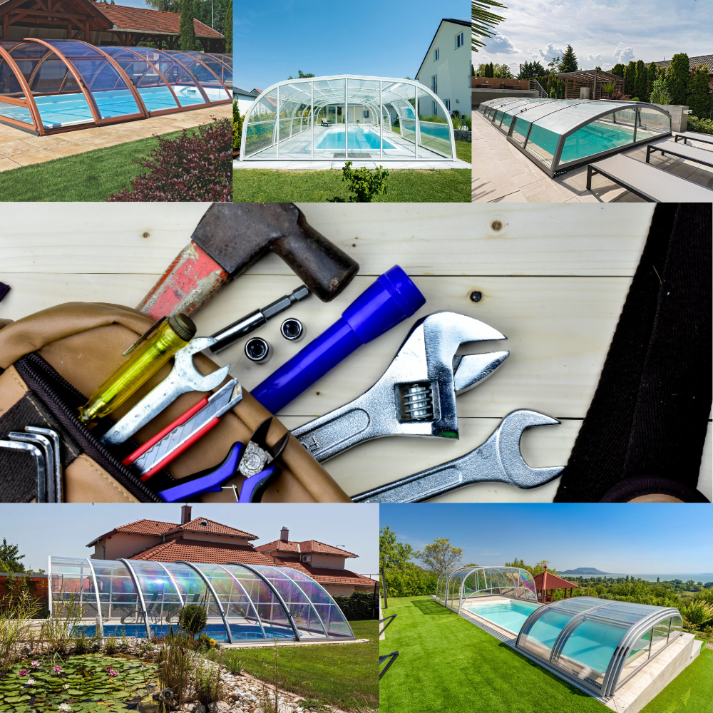 Pool enclosure installation – Professional service CoverPro Solution