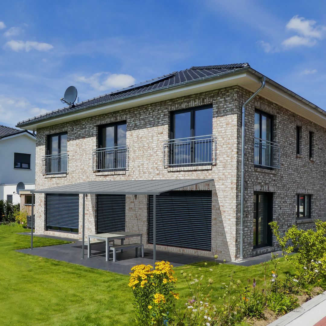Pergola aluminium adossée